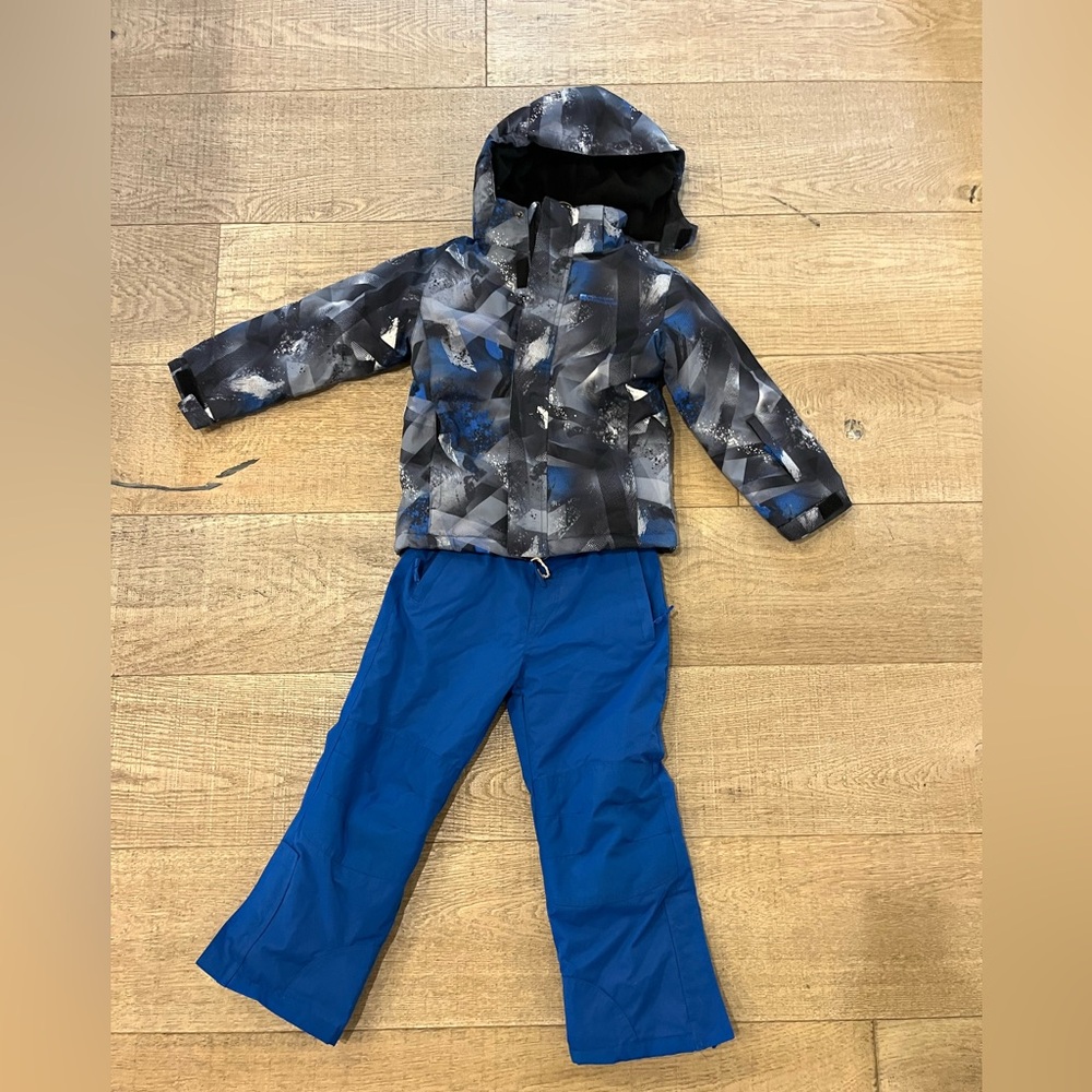Mountain warehouse ski bib and jacket set boys 5-6